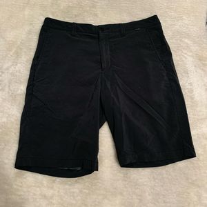 Travis Matthew Shorts Mens Size 34 Black Stretch Performance Golf Chino